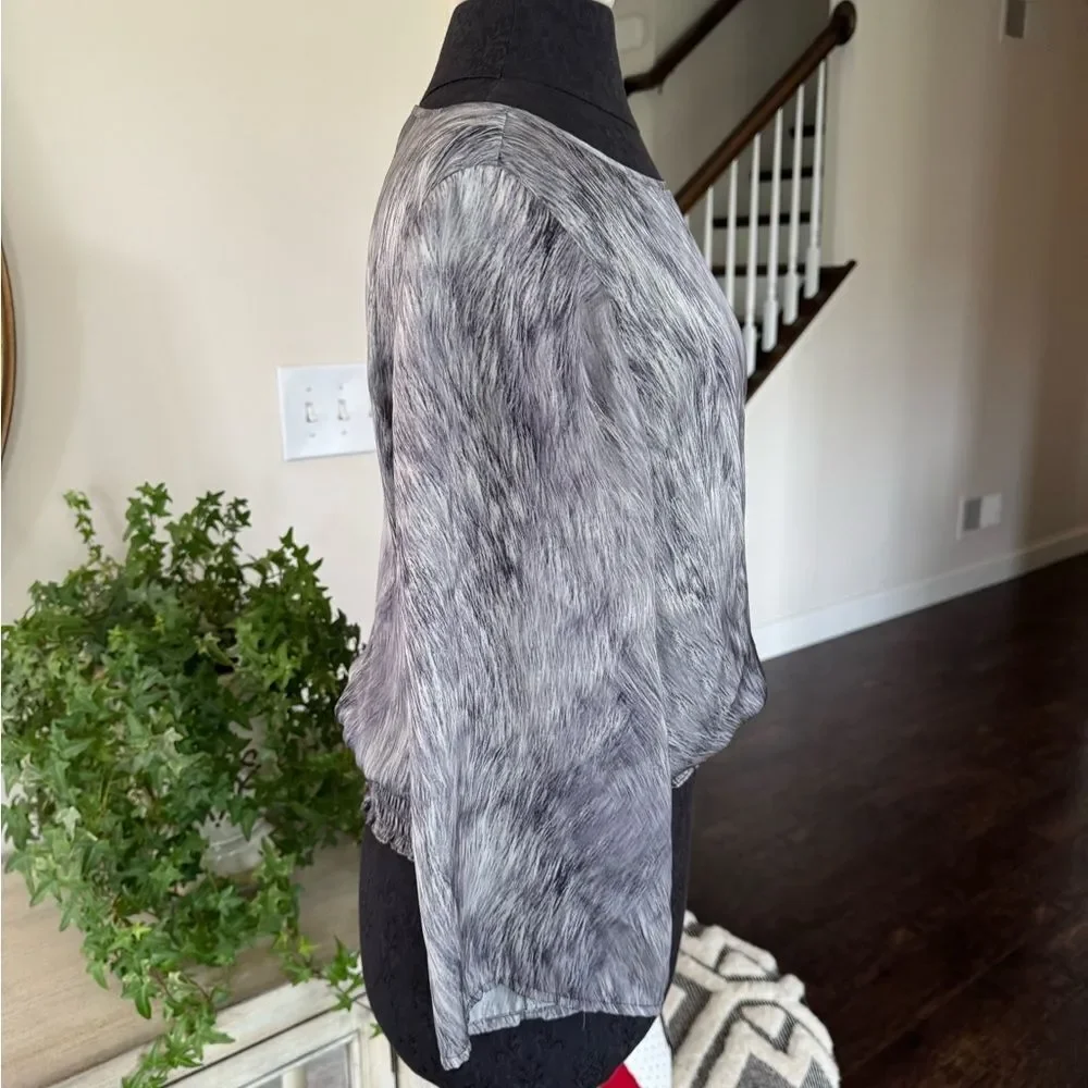 Gray Michael Kors top size small